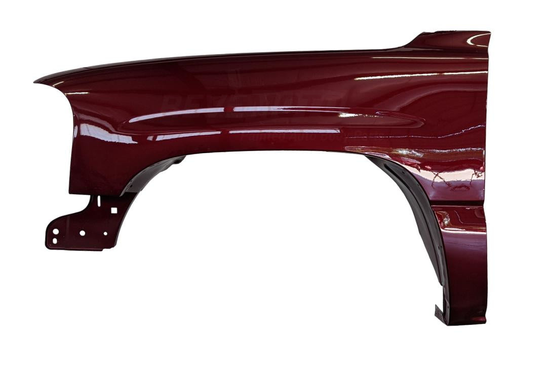 2000-2007 GMC Sierra Fender Painted (1500) Victory Red (WA9260) 19168845_GM1240281