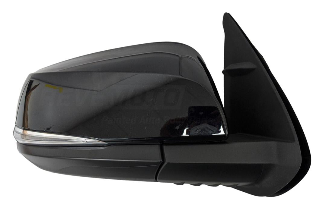 2016-2023 Toyota Tacoma Side View Mirror Painted (Passenger-Side | WITHOUT: Blind Spot Detection) Attitude Black Metallic (218) 8791004230_TO1321349