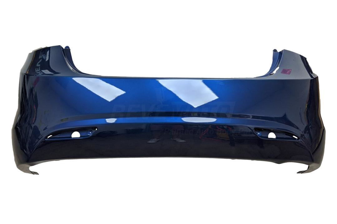 2011-2013 Hyundai Elantra Rear Bumper Painted Indigo Blue Pearl (3U) 866113Y000_HY1100180