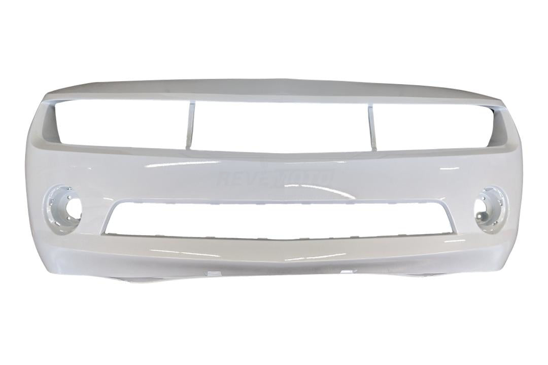 2010-2013 Chevrolet Camaro Front Bumper Painted (LS/LT Models) Olympic White (WA8624) 92236548_GM1000906