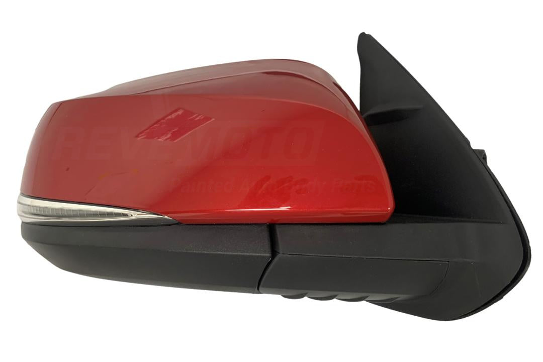 2016-2023 Toyota Tacoma Side View Mirror Painted (Passenger-Side | WITH: Blind Spot Detection) Barcelona Red Mica (3R3) 8791004240_TO1321350