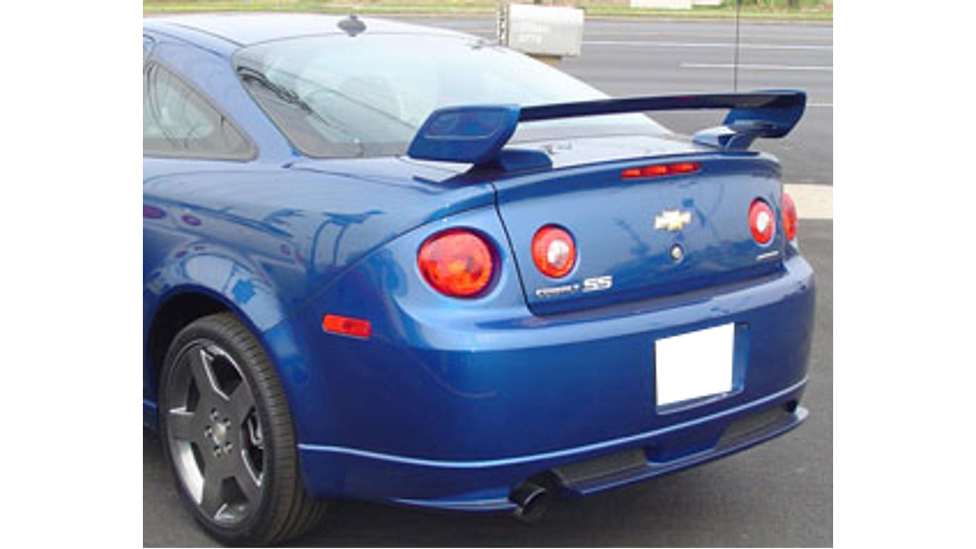 2010 Mitsubishi Eclipse Spoiler Painted Solar (Y19), Post Mount_ (Fits Coupe) With Light