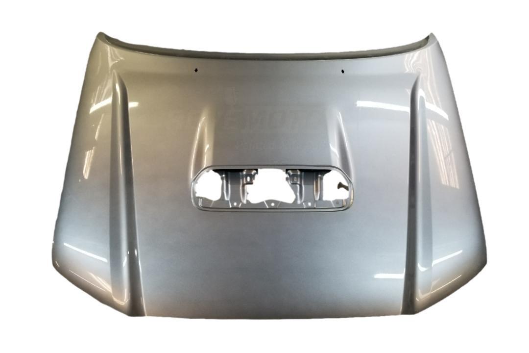 2012-2015 Toyota Tacoma Hood Painted (Aftermarket) Silver Sky Metallic (1D6) 5330104210_TO1230223