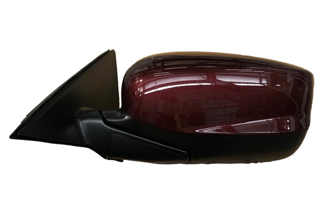 2013-2017 Acura ILX Side View Mirror Painted (Driver-Side) Crimson Pearl (R543P) 76258TX6A01_AC1320116