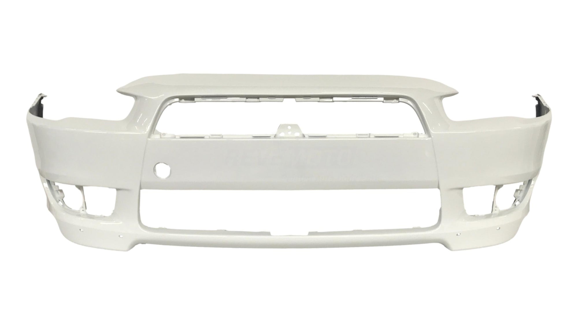 2008-2012 Mitsubishi Lancer Front Bumper Painted Wicked White (W37) 6400B914 OEM