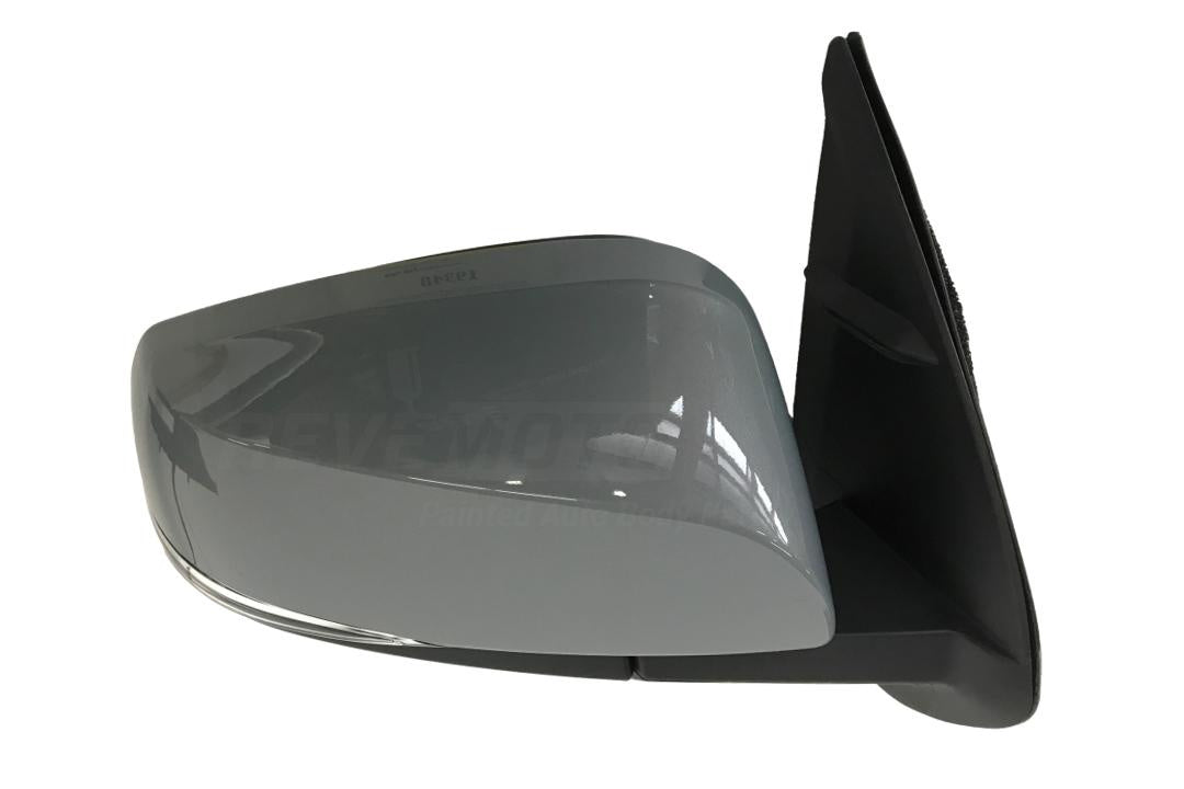 2016-2023 Toyota Tacoma Side View Mirror Painted (Passenger-Side | WITH: Blind Spot Detection) Cement Gray Metallic (1H5) 8791004240_TO1321350
