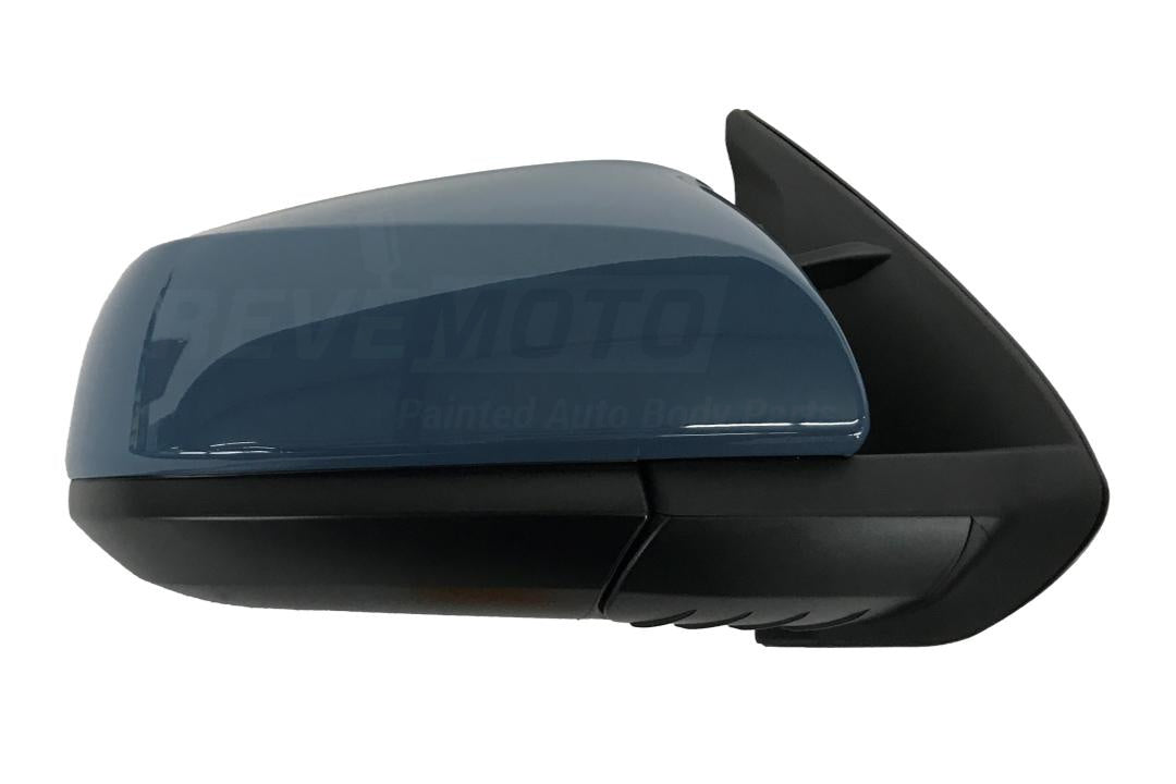 2016-2023 Toyota Tacoma Side View Mirror Painted (Passenger-Side | WITHOUT: Turn Signal Light, Blind Spot Detection)Grayish Blue (8W2) 8791004220_TO1321356