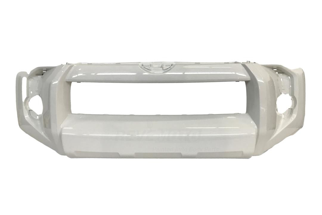 2014-2023 Toyota 4Runner Front Bumper Painted (SR5 Models) Super White (040) 5211935918_TO1000405