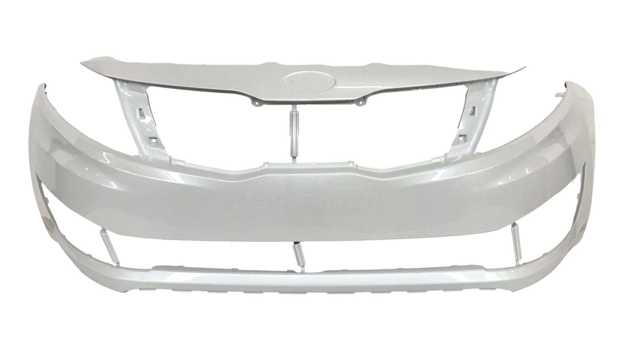 2012-2013 Kia Optima Front Bumper Painted USA Built; EX/LX Models | WITHOUT- Tow Hook Hole (Except SX Model) Snow White Pearl (SWP) 865114C000 KI1000161
