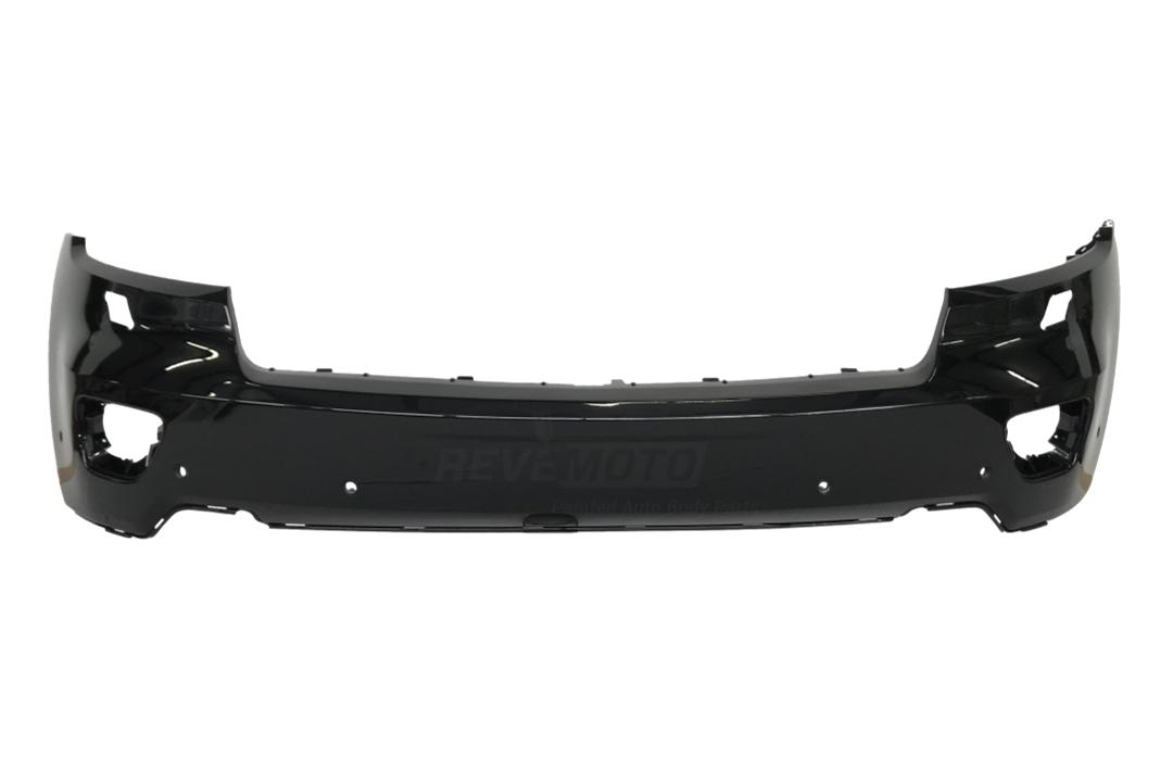 2011-2013 Jeep Grand Cherokee Front Bumper Painted (Upper)_WITH: Fog Light Holes, Head Light Washer Holes, Park Assist Sensor Holes (Except SRT8)_ Brilliant_Black_Pearl_PXR_68078269AB_ CH1000980