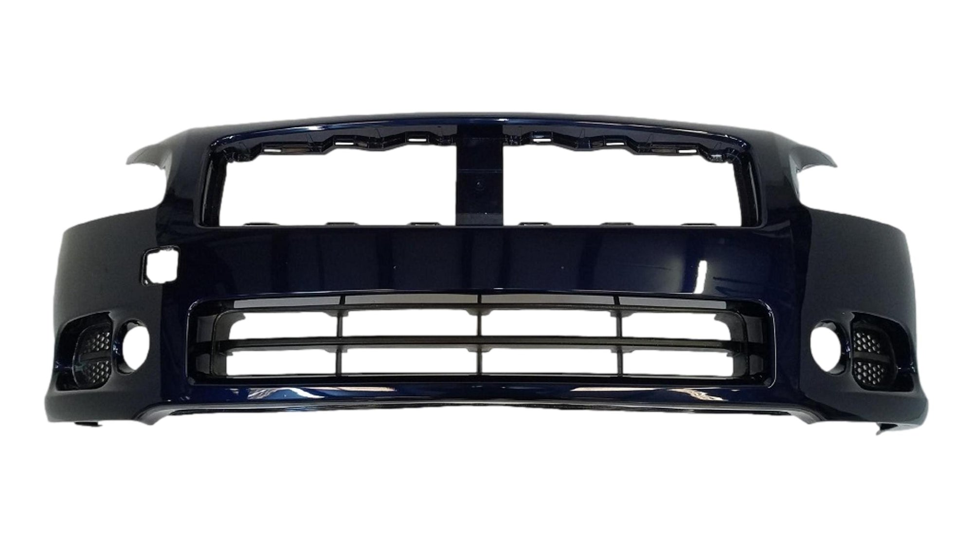 2009-2014 Nissan Maxima Front Bumper Painted Deep Blue Metallic (RAB) 620229N00H NI1000258_clipped_rev_1