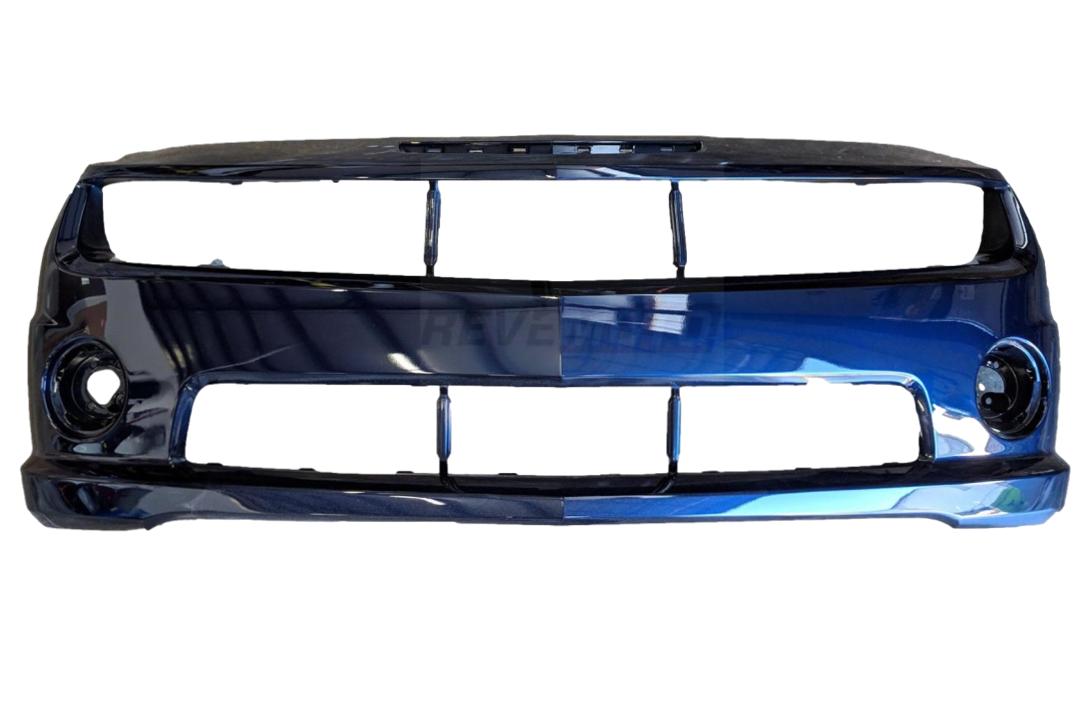 2010-2013 Chevrolet Camaro Front Bumper Painted (SS Models) Imperial Blue Metallic_WA403P_92236547_GM1000905