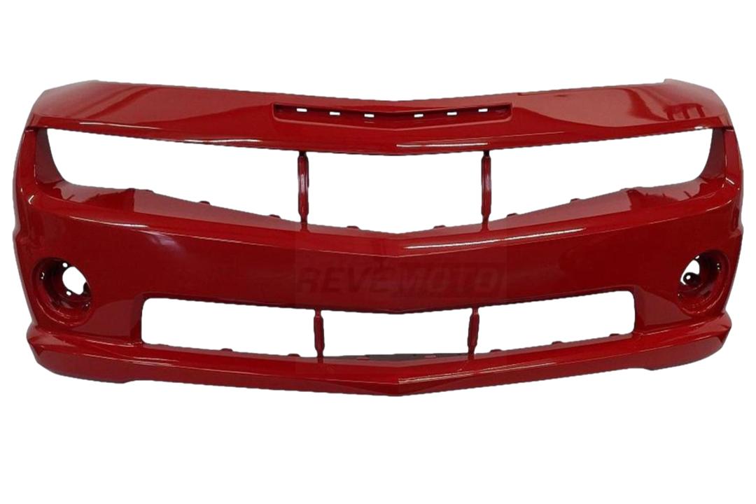 2010-2013 Chevrolet Camaro Front Bumper Painted (SS Models) Victory Red_WA9260_92236547_GM1000905