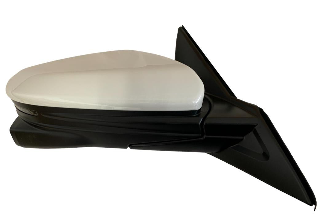 2017-2021 Honda Civic Side View Mirror Painted White Pearl (NH883P) 76208TGGA42 HO1321343