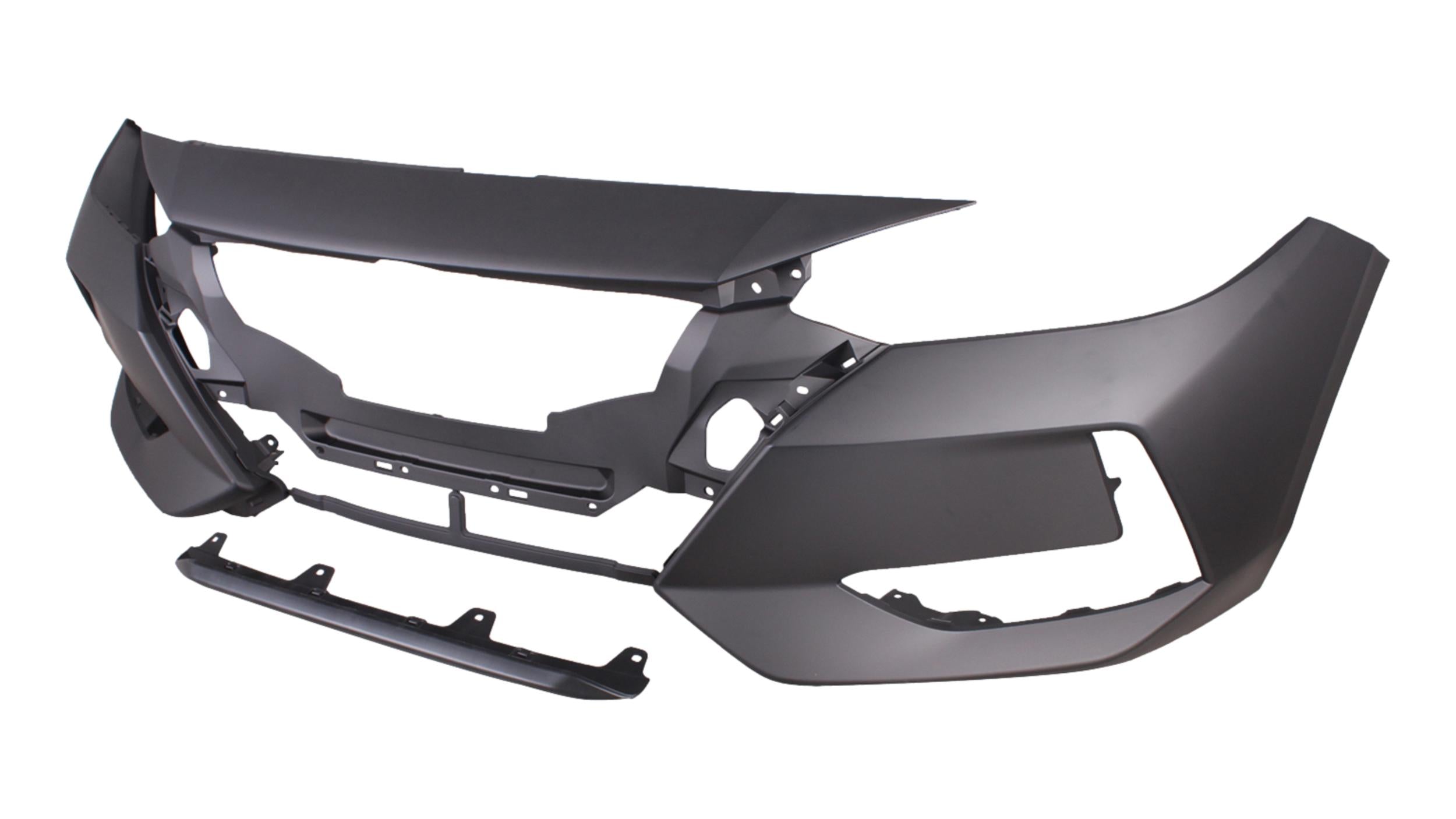 Front Bumper Lower Grille Assembly For 2020-2022 Nissan Sentra S, SV, SR – Black, Direct Replacement Part