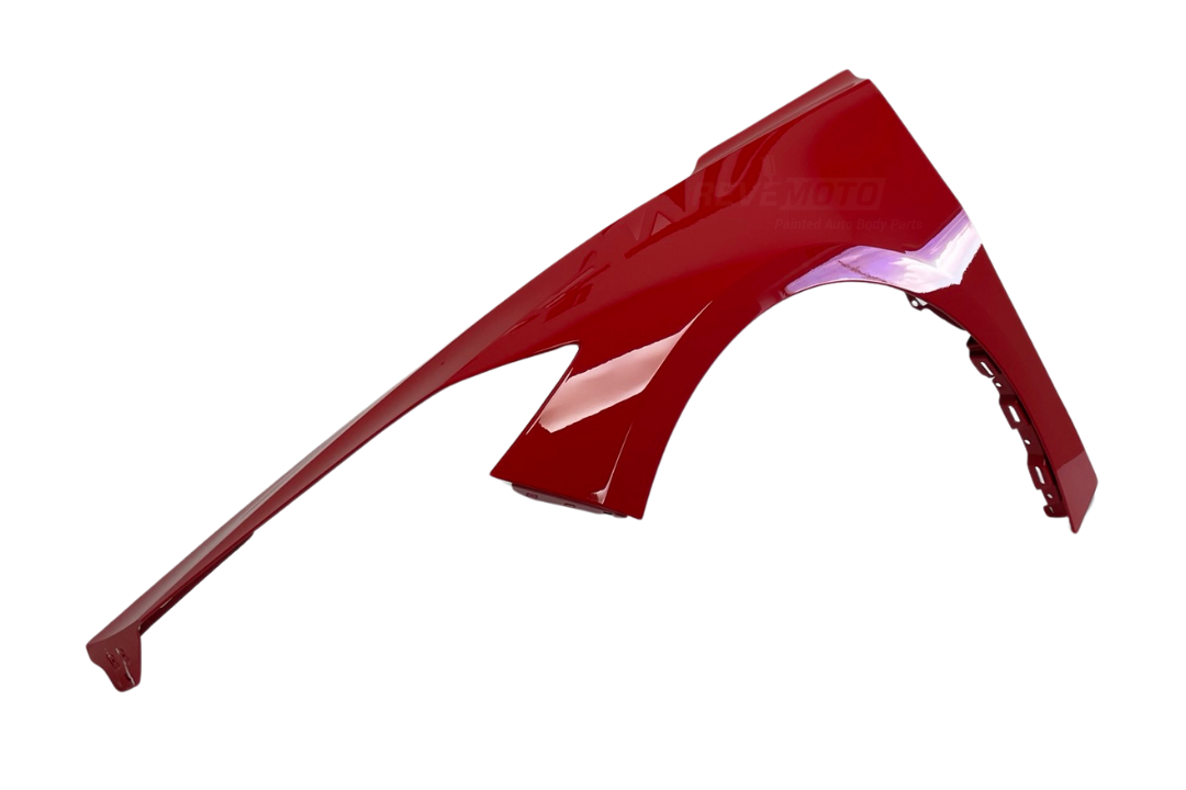 2020-2024 Chevrolet Corvette Fender Painted (Stingray Models) Torch Red (WA9075) 84824879 ReveMoto Painted Auto Parts Replacement