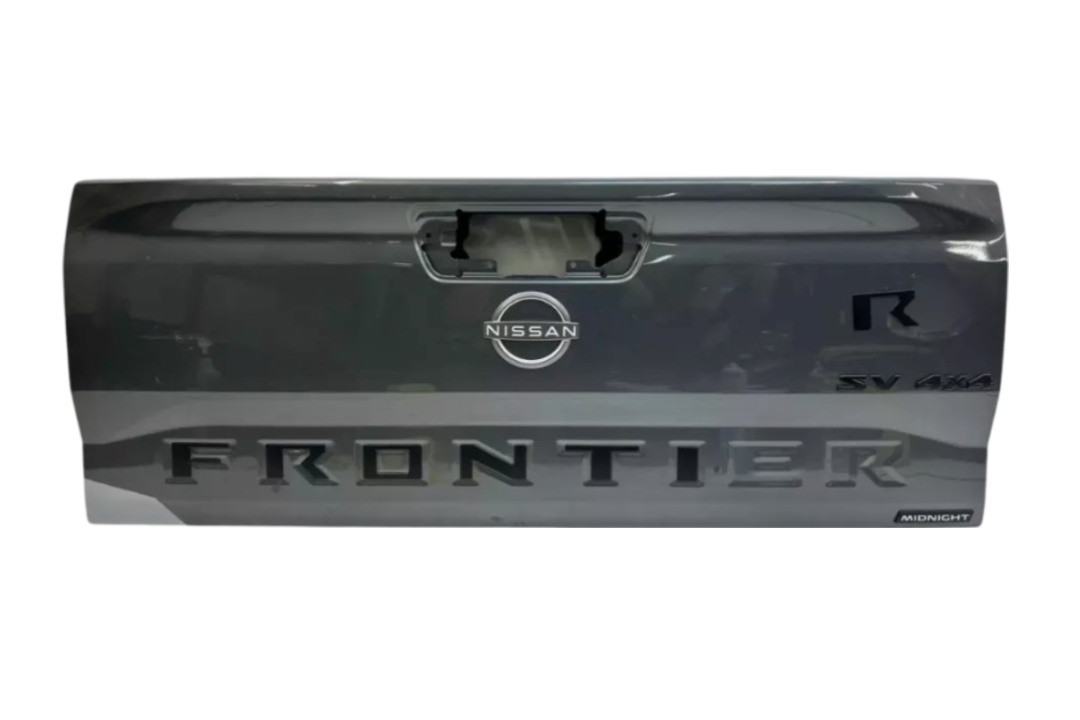 Tailgate Insert Emblems For 2022-2023 Nissan Frontier – Black & Red (All Trims)