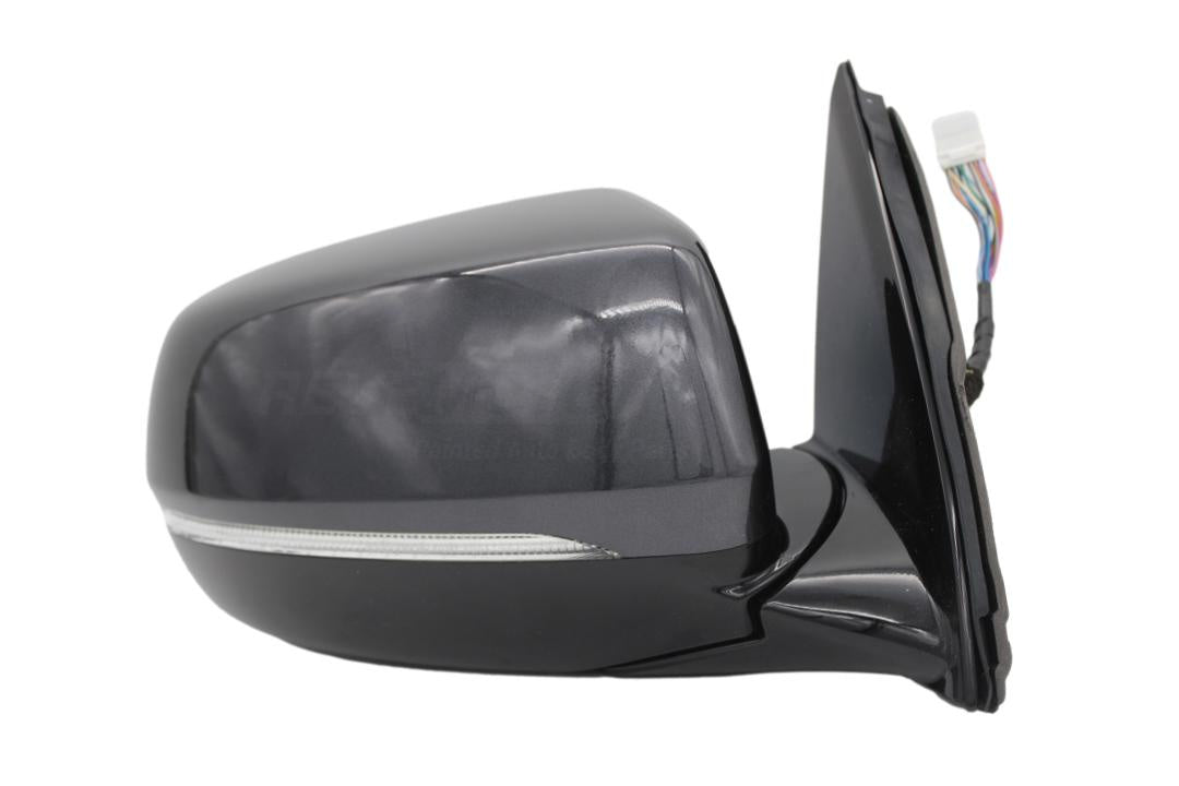 2014 Acura MDX Side View Mirror Painted (OEM Only) Graphite Luster Metallic (NH782M) 76200TZ5A01