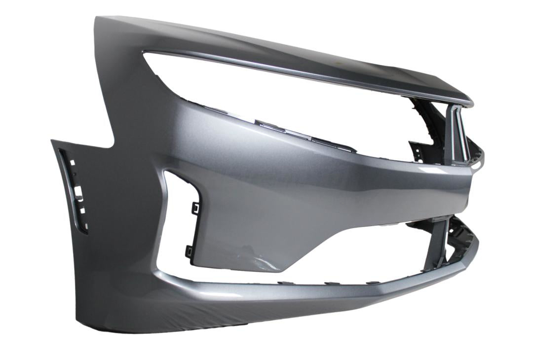 2019-2023 Chevrolet Camaro Front Bumper Painted (WITH: Performance Package) Satin Steel Gray Metallic 3 (WA464C) 84543060