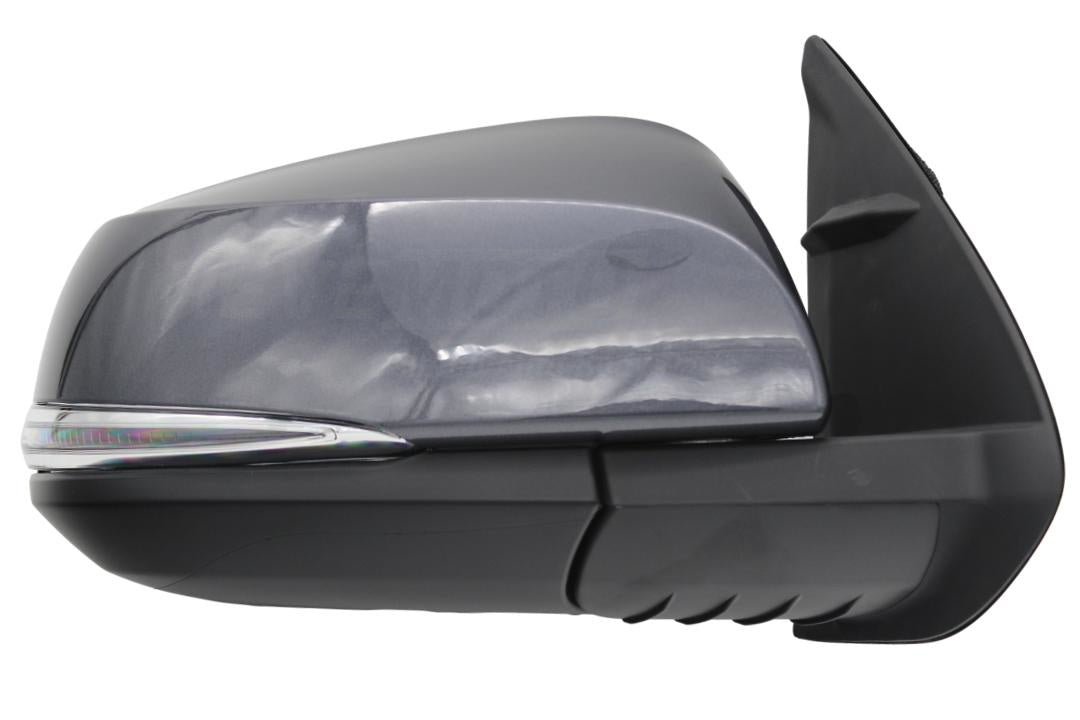 2016-2023 Toyota Tacoma Side View Mirror Painted (Passenger-Side | WITHOUT: Blind Spot Detection) Magnetic Gray Metallic (1G3) 8791004230_TO1321349