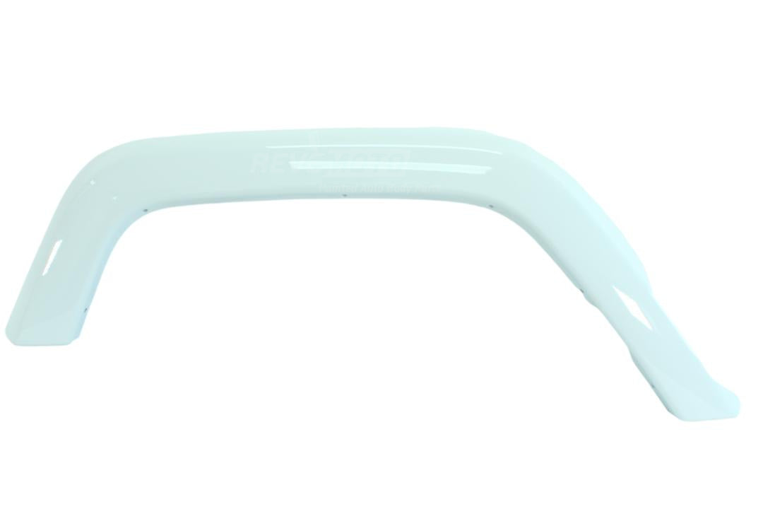 Painted Rear Fender Flare for 2007-2017 Jeep Wrangler (Aftermarket | Passenger-Side) Bright White (PW7) 5KC84TZZAG Replaced by 5KC84TZZAH