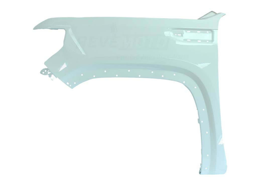 2019-2023 GMC Sierra Fender Painted (1500 | Aftermarket) Olympic White (WA8624) 84496744_GM1240413 