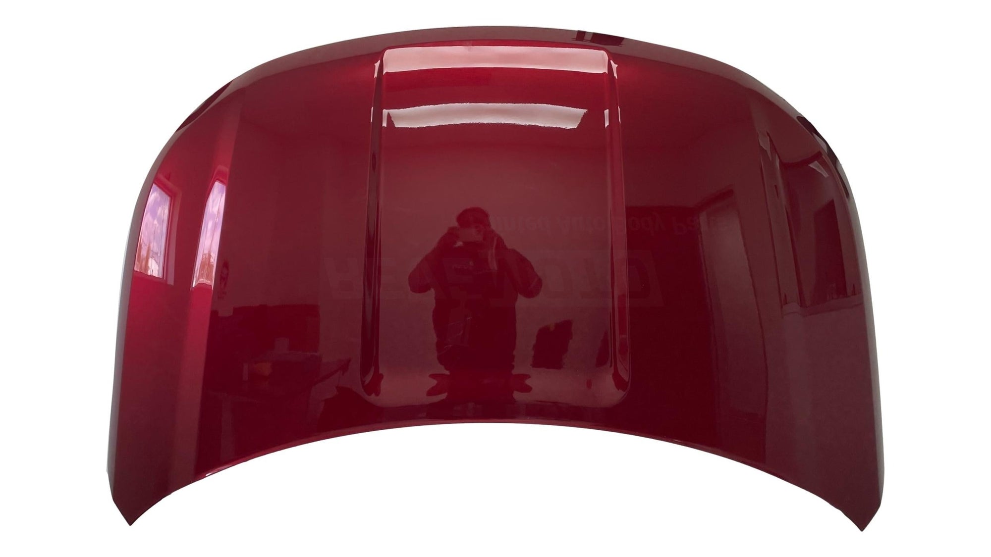 25491 - 2016-2019 Ford Explorer Hood Painted Ruby Red Metallic (RR) Aluminum FB5Z16612A FO1230315