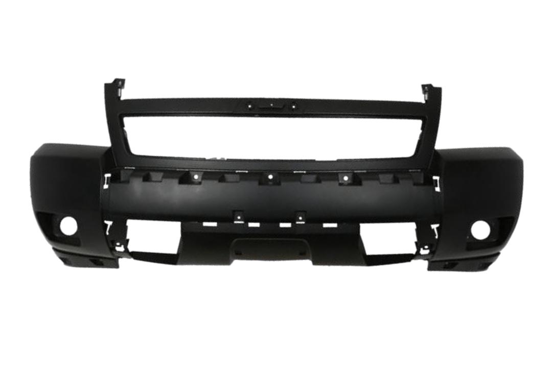 2007-2014 Chevrolet Suburban Front Bumper Painted (1500 | WITH: Off Road Package) Olympic White (WA8624) 25830185_GM1000830