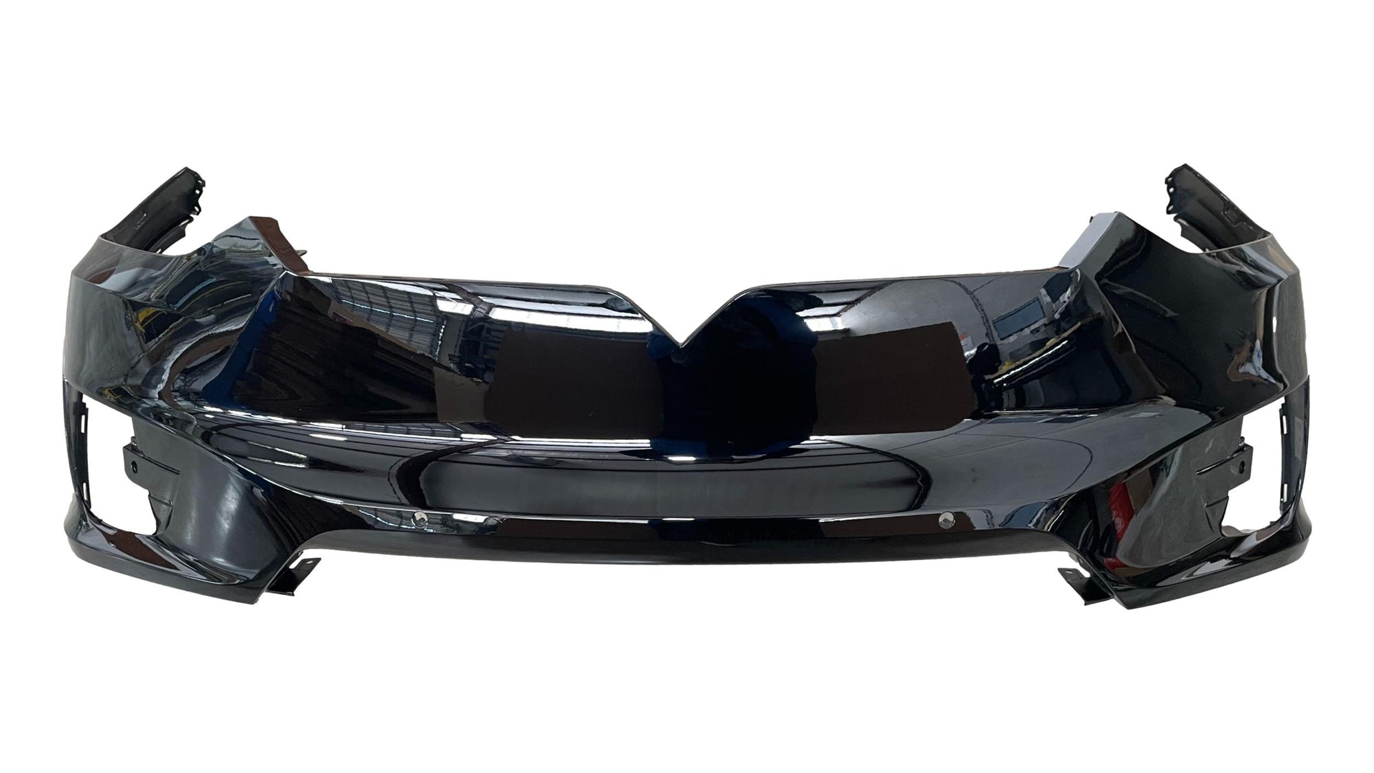 26688 - 2015-2021 Tesla Model X Front Bumper Painted Eclipse Black (PBSB) 1091879S0A