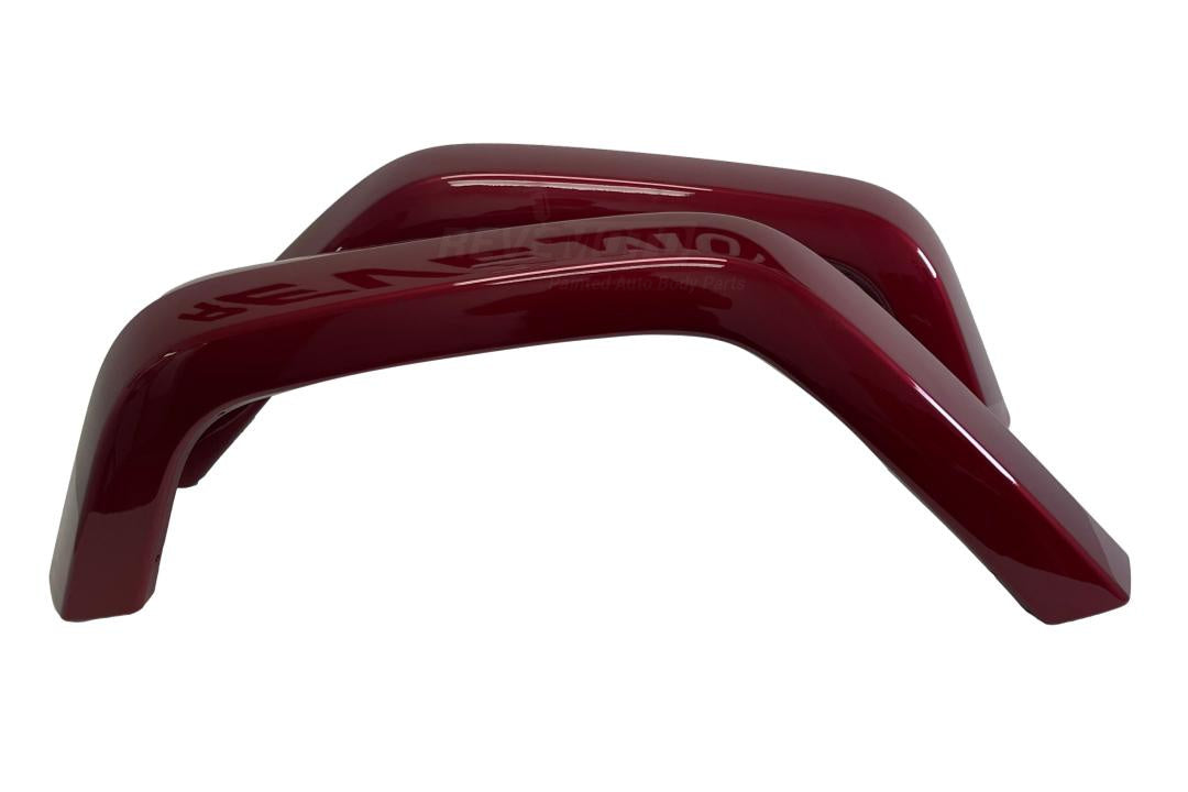 2007-2017 Jeep Wrangler Rear Fender Flare Painted (Aftermarket | Driver-Side) Deep Cherry Red Crystal Pearl (PRP) 5KC85TZZAG