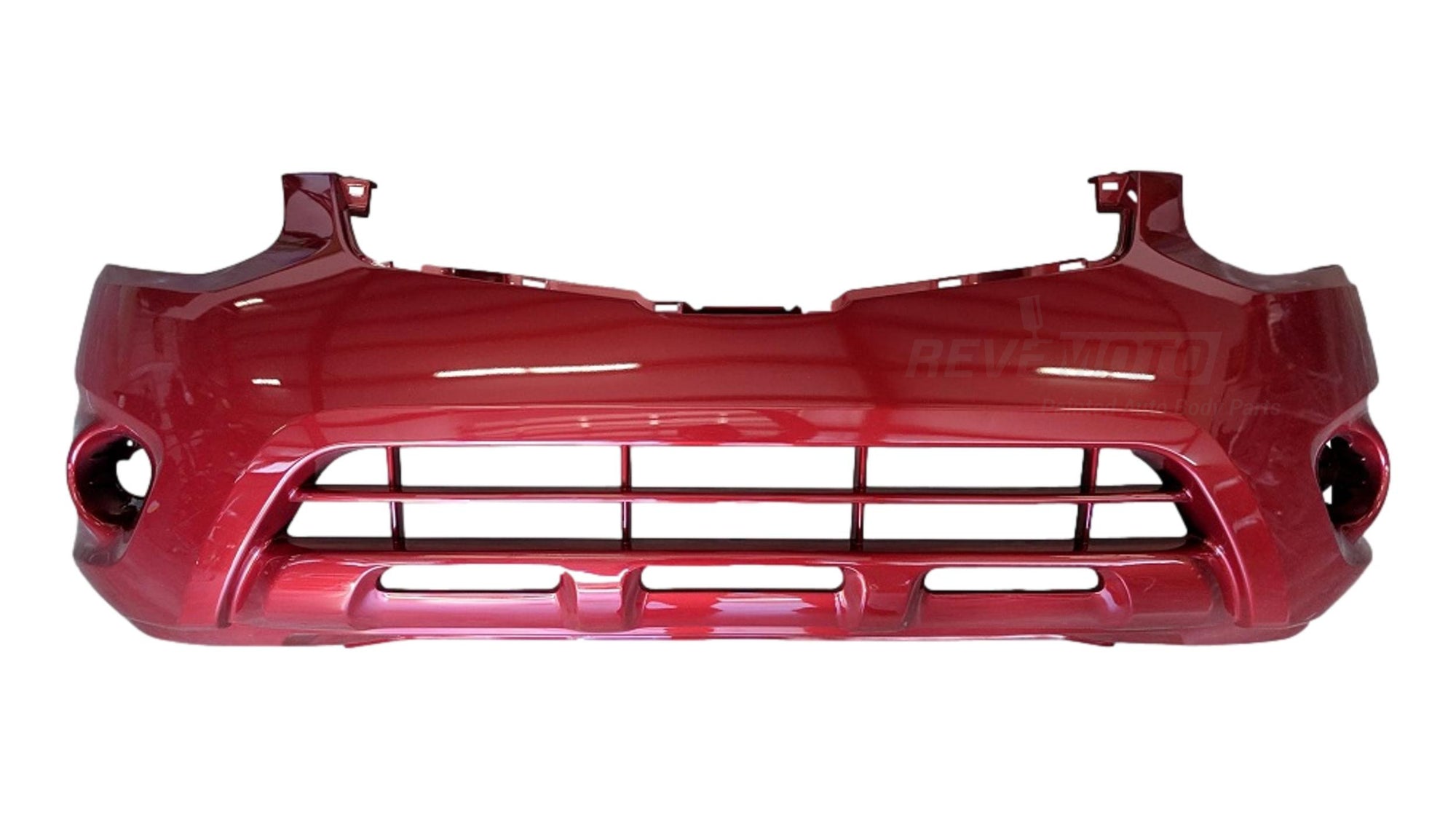 2011-2015 Nissan Rogue Front Bumper Painted Red Pearl (NAH) 620221VK0H NI1000277
