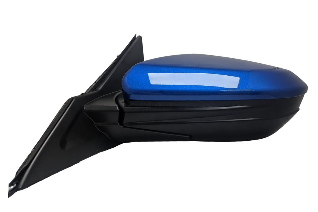 Painted Side View Mirror for 2017-2021 Honda Civic Brilliant Sporty Blue Metallic (B593M) 76258TBAA21ZA HO1320314