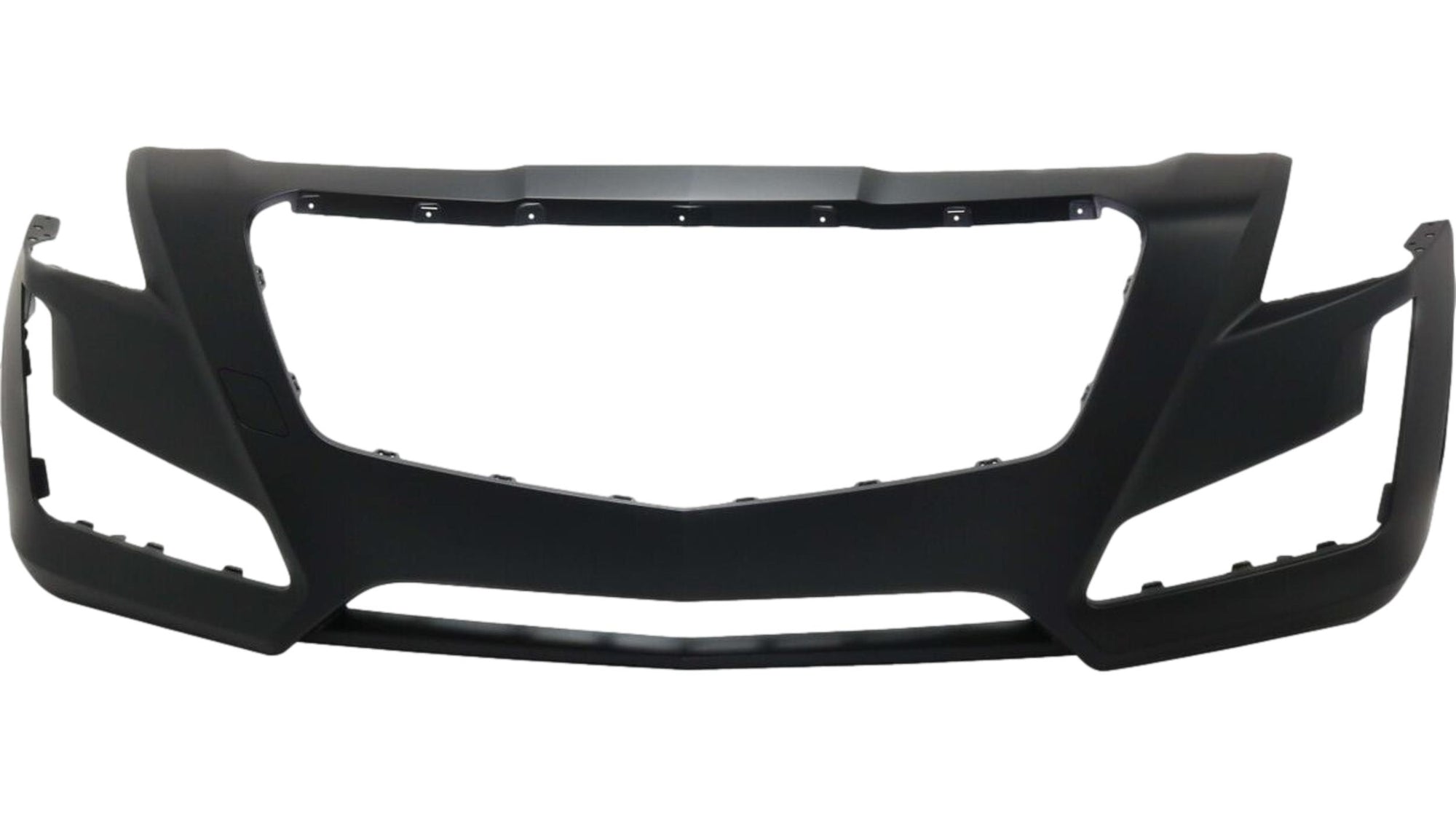 2014-2019 Cadillac CTS Front Bumper Painted (Aftermarket | WITHOUT: Collision Alert and Park Assist Sensor Holes) 84033411 GM1000956
