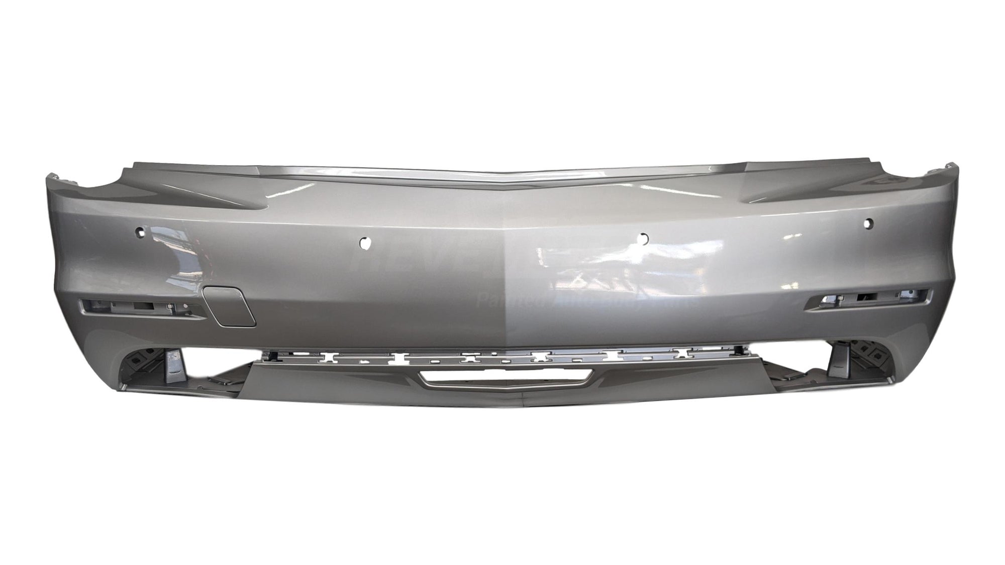 2014-2015 Cadillac CTS Rear Bumper Cover Painted Switchblade Silver Metallic (WA636R) 22934286 GM1100934
