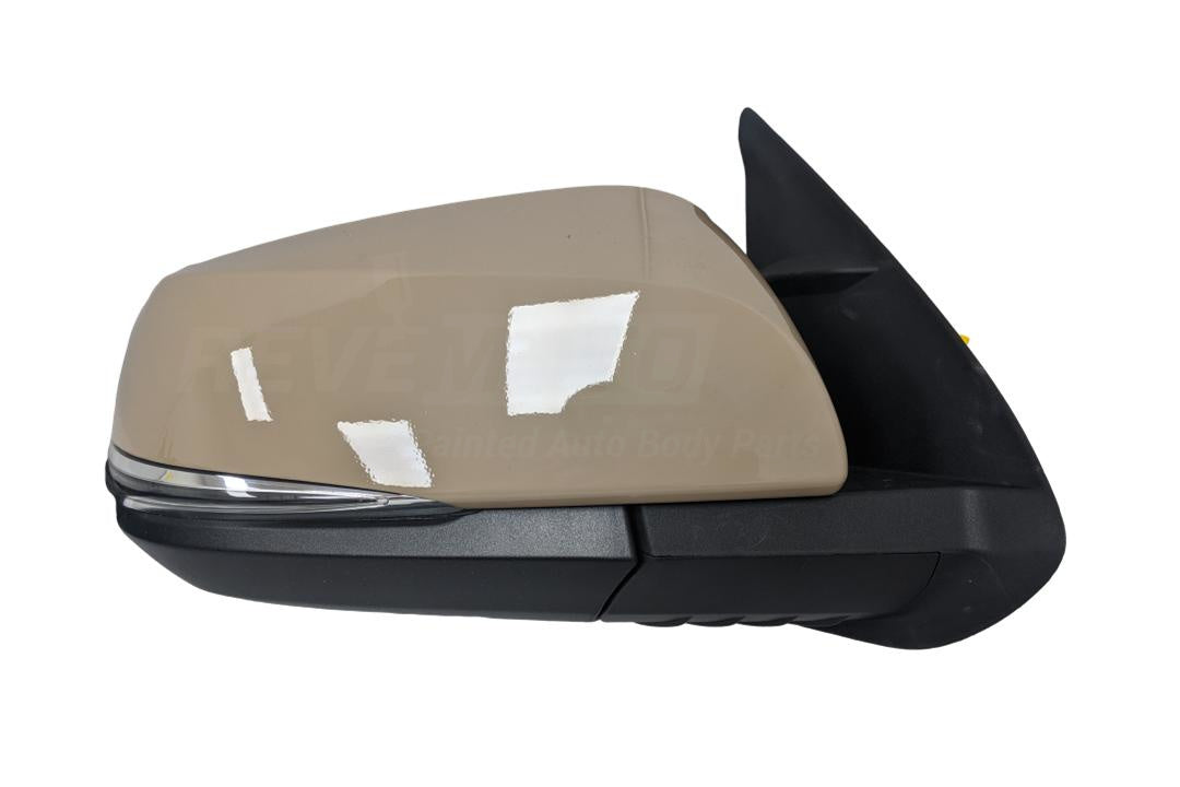 2016-2023 Toyota Tacoma Side View Mirror Painted (Passenger-Side | WITH: Blind Spot Detection) Beige/Quicksand (4V6) 8791004240_TO1321350