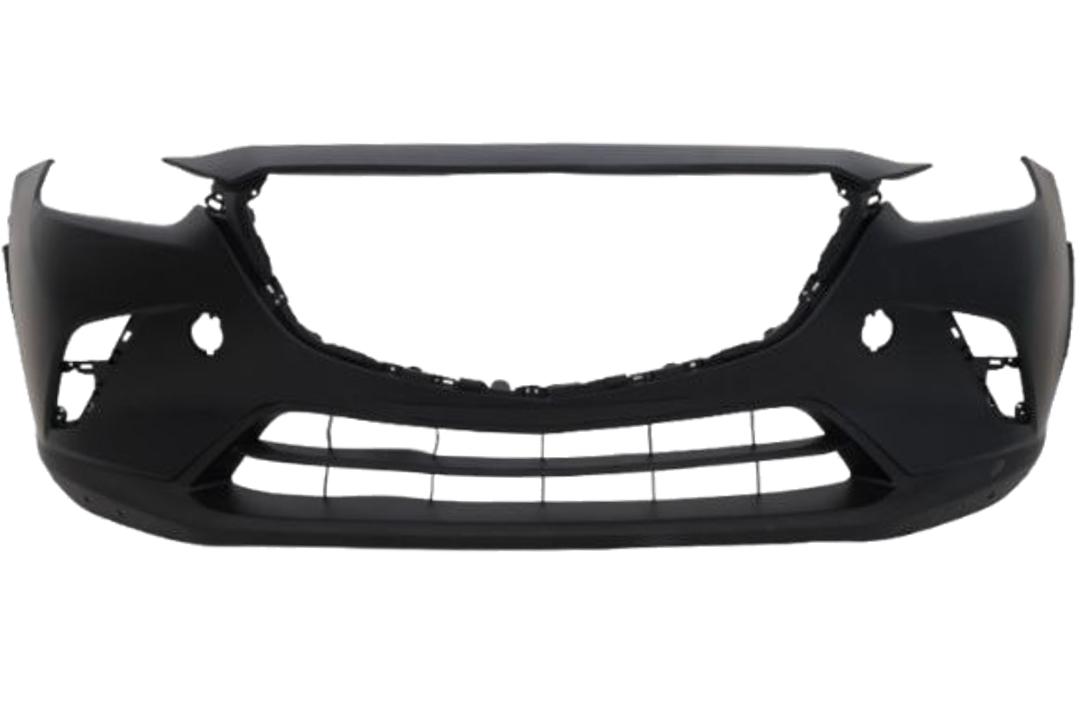 2019-2022 Mazda CX-3 : Front Bumper Painted (WITH: Bright Molding, Cover and Brackets) DSS250031ABB MA1000250 