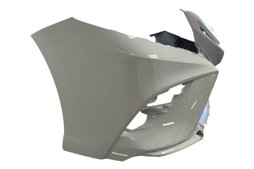 2021-2023 Toyota Camry Front Bumper Painted (SE/XSE | WITHOUT: Park Assist Sensor Holes) Super White (040) 521190X954 TO1000471