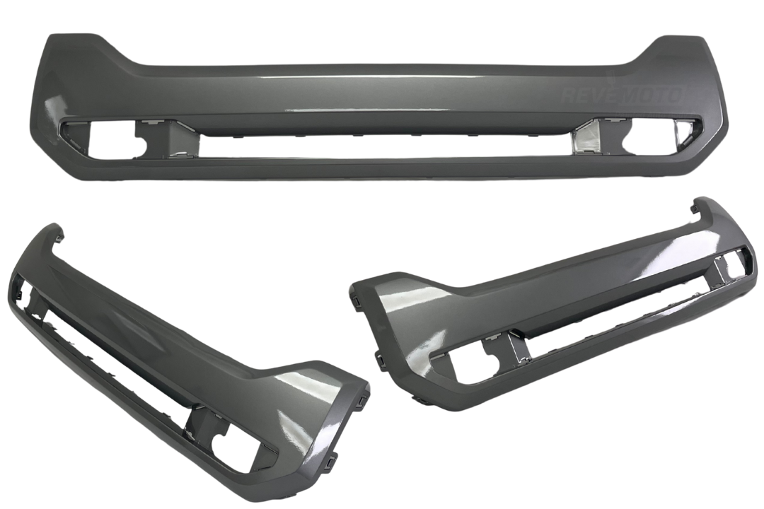 2023-2024 GMC Canyon Front Lower Valance Painted (Skid Plate) Sharkskin 1 Metallic/Sharkskin Metallic (WA130H) 84766356 ReveMoto Painted Auto Body Parts