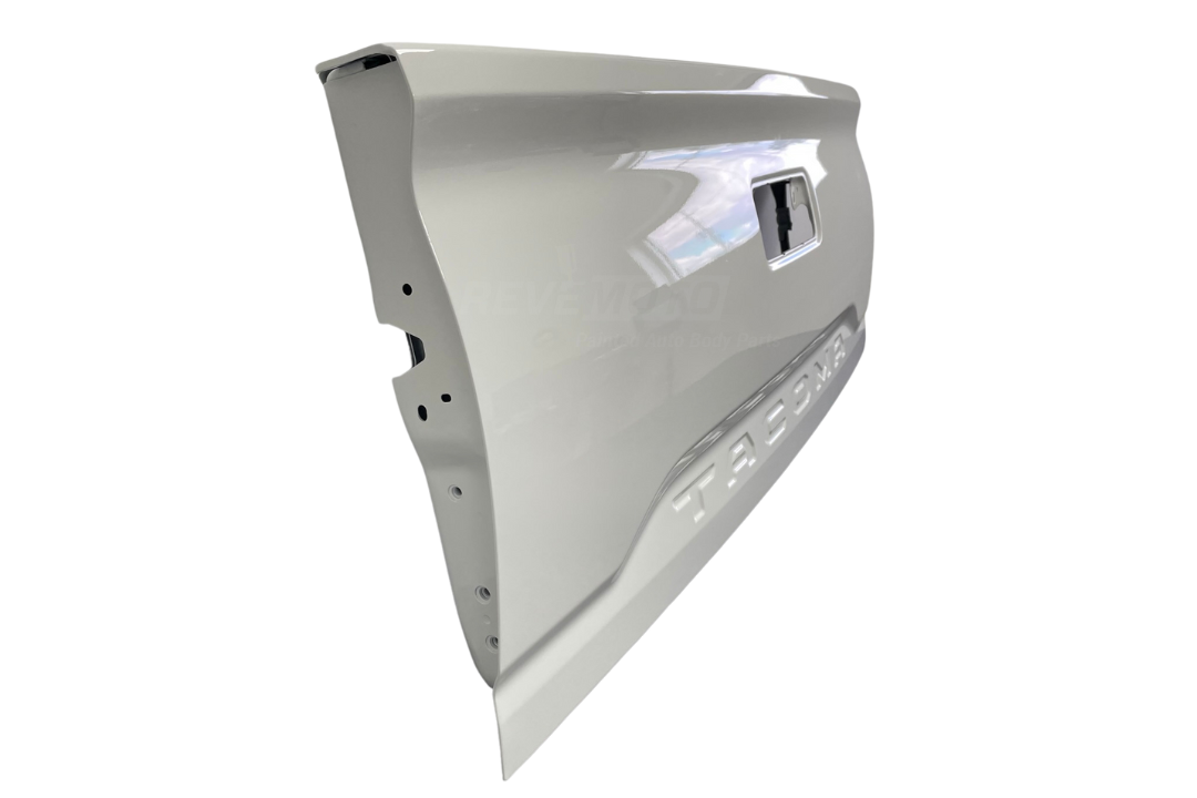 Painted Tailgate for 2016-2023 Toyota Tacoma Super White (040) 6570104030 TO1900200 ReveMoto Painted Auto Parts ReplacementΒ