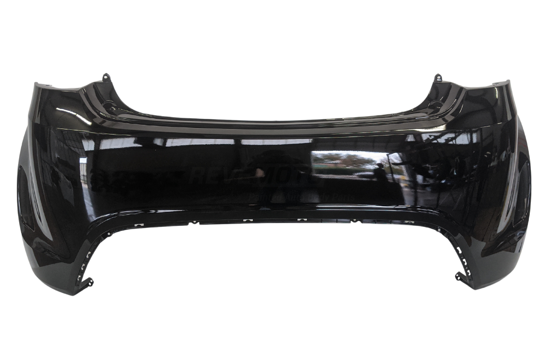 2012 Hyundai Veloster Rear Bumper Painted Phantom Black Pearl (MZH) 866112V000