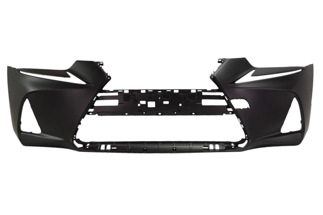 2017-2020 Lexus IS300 Front Bumper Painted (WITHOUT: F-Sport Package)_WITHOUT: Park Assist Sensor Holes, Head Light Washer Holes, F-Sport_ 521195E950_ LX1000364