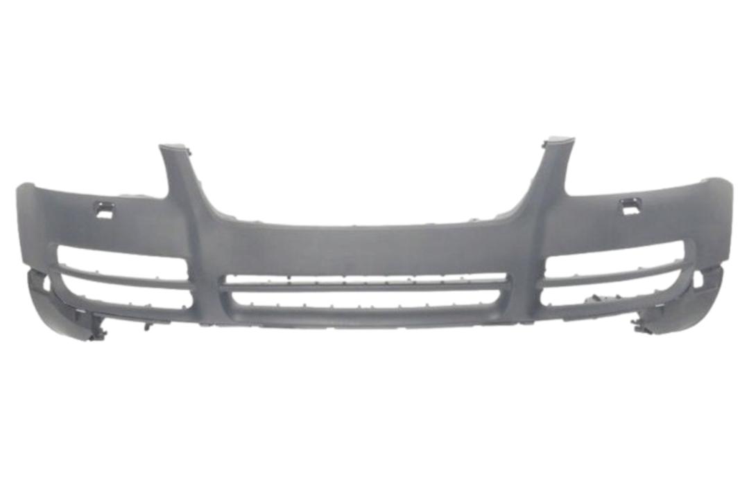 2004-2007 Volkswagen Touareg Front Bumper Painted_WITH: Head Light Washer Holes_ 7L6807217AGGRU_ VW1000148