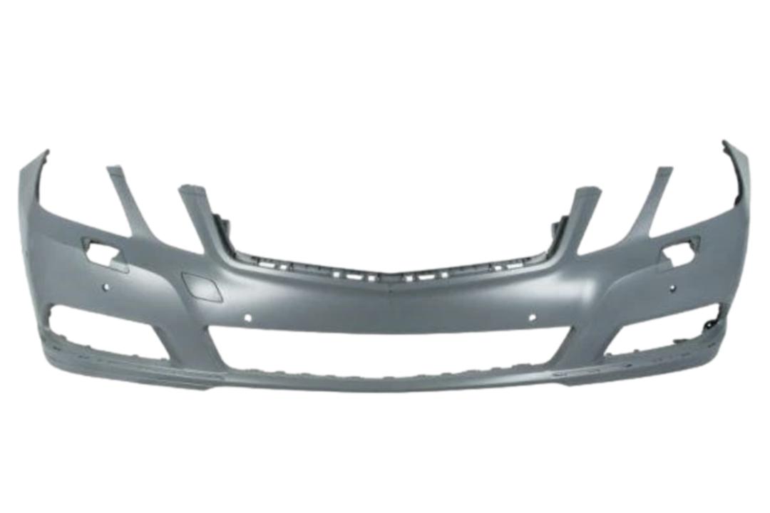 2010-2013 Mercedes-Benz E350 Front Bumper Painted (OEM Only) (Sedan/Wagon) WITH: Head Light Washer Holes | WITHOUT: Park Assist Sensor Holes 21288014409999