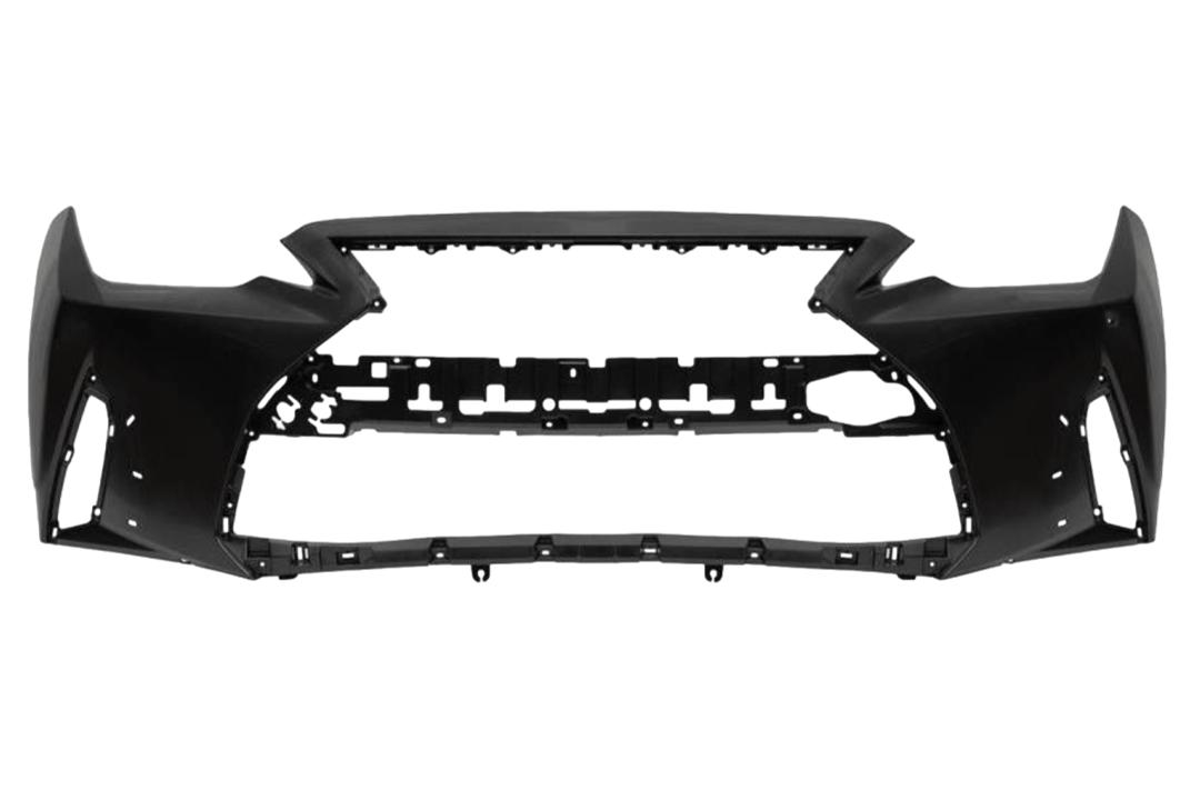 2021-2023 Lexus IS350 Front Bumper Painted (Aftermarket) WITH: F-Sport | WITHOUT: Park Assist Sensor Holes, Head Light Washer Holes 521195E984 LX1000391