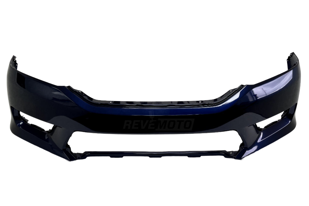 2013-2015 Honda Accord Front Bumper Painted Obsidian Blue Pearl (B588P) 04711T2AA90ZZ HO1000288