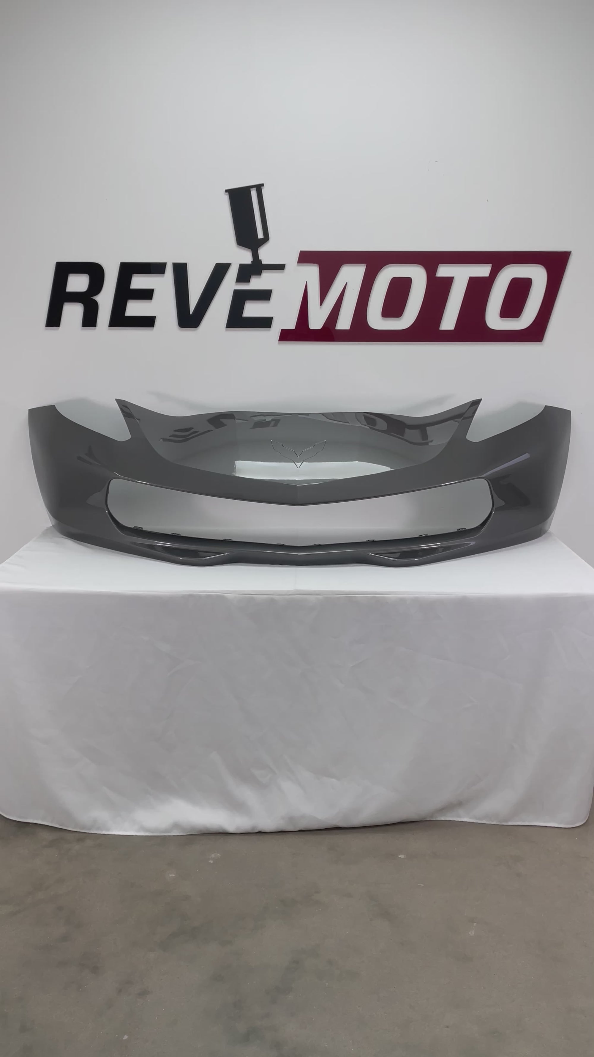 2014-2019 Chevrolet Corvette : Front Bumper Painted (WITHOUT: Headlight Washer Holes)