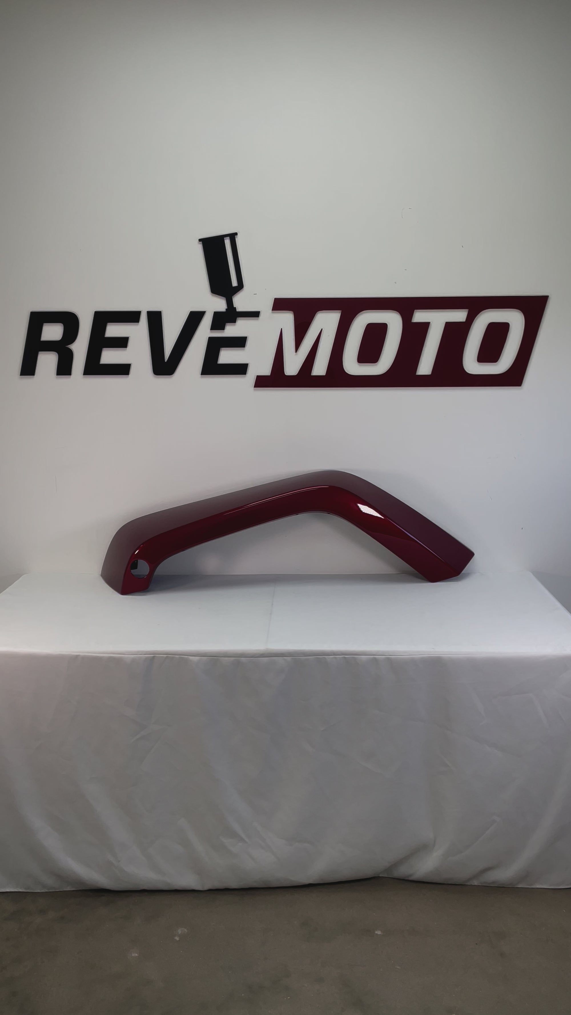 2007-2017 Jeep Wrangler Front Fender Flare Painted (Set Of 4) Deep Cherry Red Crystal Pearl (PRP) 5KC87TZZAJ CH1268108