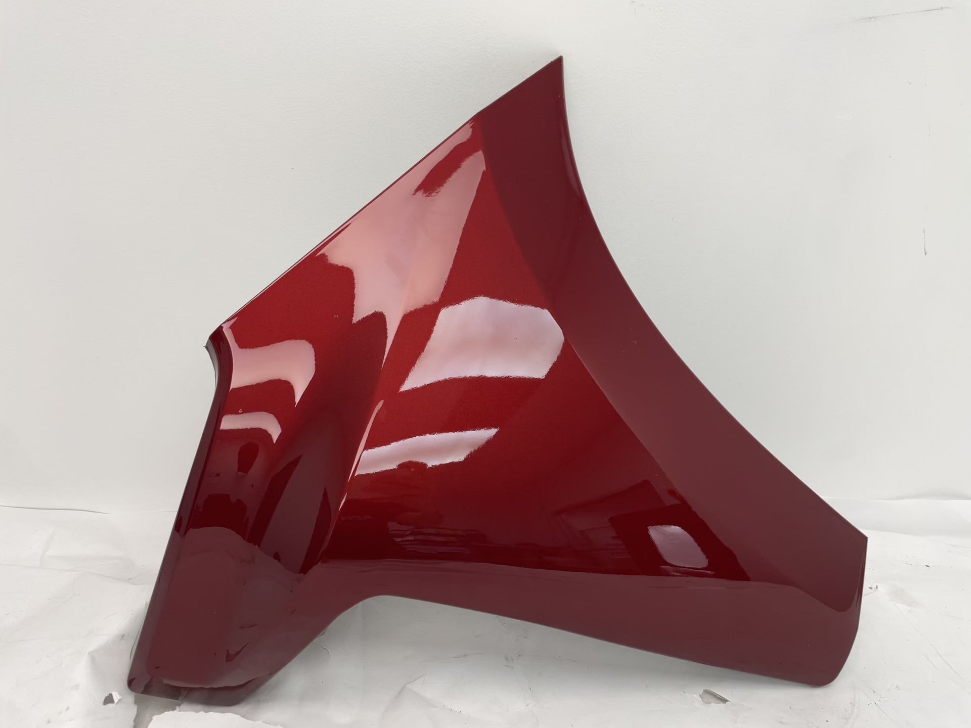2019-2022 Chevrolet Silverado Front Bumper End Cap Extension Painted (Driver-Side | US Built) Cherry Bomb Pearl 1 (WA252F) 84658017 GM1016110