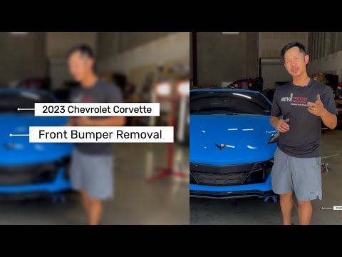 2020-2024 Chevrolet Corvette Front Bumper Removal. Easiest way to take if off. Buy at ReveMoto.com