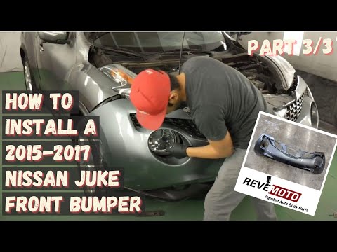 How to Install a 2015-2017 Nissan Juke Front Bumper Cover